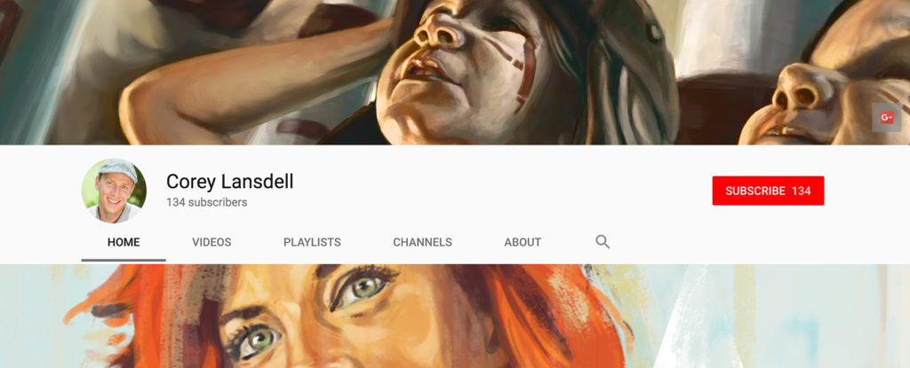 YouTube Corey Lansdell
