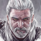 Painting of the Witcher